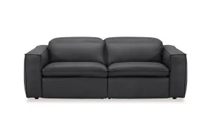 Abode Leather 3 Seat Recliner Sofa, Sutton Anthracite, by Lounge Lovers by Lounge Lovers, a Sofas for sale on Style Sourcebook