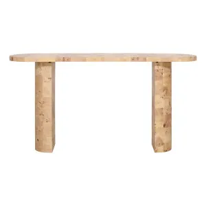 Plaza Console 150cm in Burl by OzDesignFurniture, a Console Table for sale on Style Sourcebook