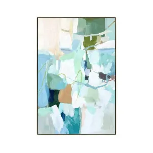 Tranquil Flow Wall Art Canvas 120cm x 80cm by Luxe Mirrors, a Artwork & Wall Decor for sale on Style Sourcebook