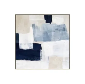 Feeling Blue B Wall Art 80cm x 80cm by Luxe Mirrors, a Artwork & Wall Decor for sale on Style Sourcebook