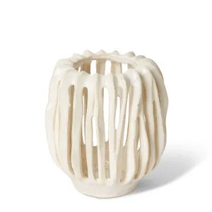 Onyeka Tall Candle Holder - 16 x 16 x 17cm by Elme Living, a Candle Holders for sale on Style Sourcebook