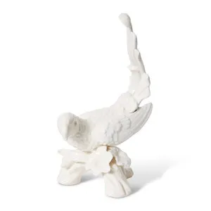 Bird on Log Sculpture - 22 x 19 x 38cm by null, a Statues & Ornaments for sale on Style Sourcebook