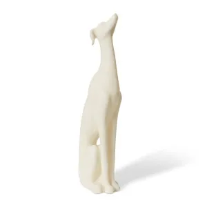 Sitting Dog Sculpture - 21 x 14 x 70cm by null, a Statues & Ornaments for sale on Style Sourcebook