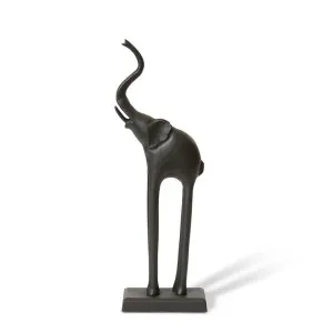 Elephant Sculpture - 21 x 11 x 63cm by null, a Statues & Ornaments for sale on Style Sourcebook