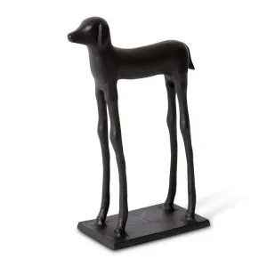 Deka Dog Sculpture - 20 x 9 x 29cm by null, a Statues & Ornaments for sale on Style Sourcebook