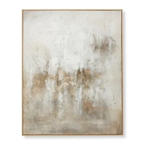 Morning Fog Hand Painted Wall - 120 x 5 x 150cm by null, a Other Art for sale on Style Sourcebook
