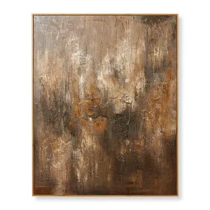 Stormy Hand Painted Wall Art - 120 x 5 x 150cm by null, a Other Art for sale on Style Sourcebook