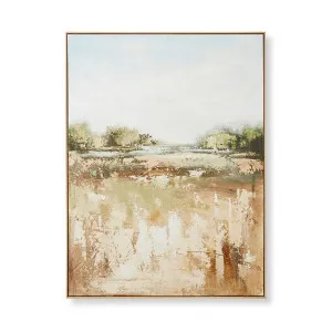 Bushland Hand Painted Wall Art - 90 x 5 x 120cm by null, a Other Art for sale on Style Sourcebook