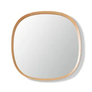 Maha Square Round Mirror - 80 x 6 x 80cm by null, a Mirrors for sale on Style Sourcebook