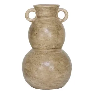 Anita Vessel High 27x45cm in Antique Grey by OZ Design, a Vases & Jars for sale on Style Sourcebook