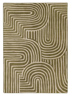 Iloa Green Abstract Rollie Pollie Playmat by Miss Amara, a Other Rugs for sale on Style Sourcebook