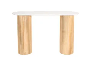 Paloma Marble Console - 125 x 38 x 80cm by null, a Console Table for sale on Style Sourcebook