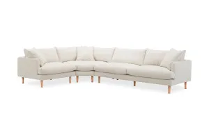 Hampton MKII LH Corner Sofa, Drift Natural, by Lounge Lovers by Lounge Lovers, a Sofas for sale on Style Sourcebook