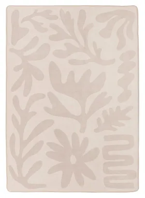 Antem Cream Beige Shapes Rollie Pollie Playmat by Miss Amara, a Contemporary Rugs for sale on Style Sourcebook