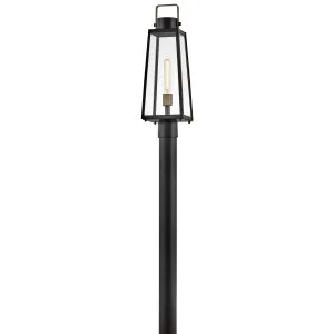 Hinkley Hugh Large Exterior Post Light by Lark Black by Hinkley, a Outdoor Lighting for sale on Style Sourcebook