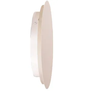 Oriel Lighting Dot 260mm Tricolour LED Wall Light White by Oriel Lighting, a Outdoor Lighting for sale on Style Sourcebook