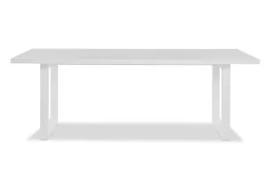 Bronte Natural Dining Table, White, by Lounge Lovers by Lounge Lovers, a Dining Tables for sale on Style Sourcebook