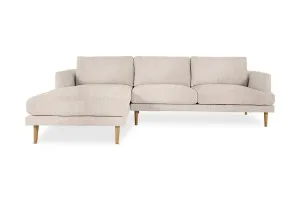 Alice Left Hand Chaise Sofa, Como Natural, by Lounge Lovers by Lounge Lovers, a Sofas for sale on Style Sourcebook