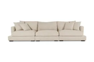Long Beach 3pc Sofa, Sienna Natural, by Lounge Lovers by Lounge Lovers, a Sofas for sale on Style Sourcebook