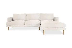 Alice Right Hand Chaise Sofa, Ivory, by Lounge Lovers by Lounge Lovers, a Sofas for sale on Style Sourcebook