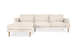 Alice Left Hand Chaise Sofa, Sienna Natural, by Lounge Lovers by Lounge Lovers, a Sofas for sale on Style Sourcebook