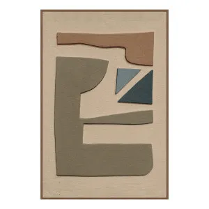 Fragemented Forms 2 Box Framed Canvas in 83 x 123cm by OZ Design, a Painted Canvases for sale on Style Sourcebook