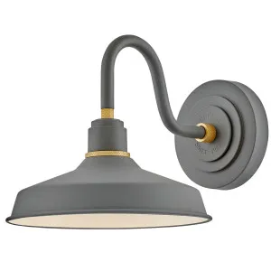 Hinkley Foundry Exterior Wall Light Dark Matte Grey by Hinkley, a Outdoor Lighting for sale on Style Sourcebook