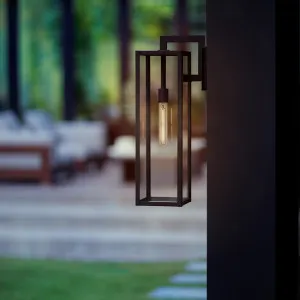 Hinkley Max Large Exterior Wall Light Black by Hinkley, a Outdoor Lighting for sale on Style Sourcebook