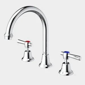 Caravelle Classic Lever Sink Set Lead Free | Made From Brass In Chrome Finish By Caroma by Caroma, a Kitchen Taps & Mixers for sale on Style Sourcebook