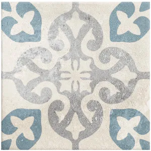 Tuscano Blue Spring Structured Textured Tile by null, a Outdoor Tiles & Pavers for sale on Style Sourcebook