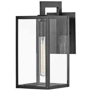 Hinkley Max Small Exterior Wall Light Black by Hinkley, a Outdoor Lighting for sale on Style Sourcebook