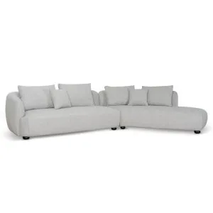 Marius 3 Seater Right Chaise Sofa - Clay Grey by Interior Secrets - AfterPay Available by Interior Secrets, a Sofas for sale on Style Sourcebook