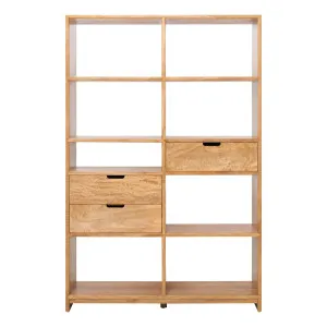 Franco Double Shelf Unit in Mangowood Clear by OzDesignFurniture, a Cabinets, Chests for sale on Style Sourcebook