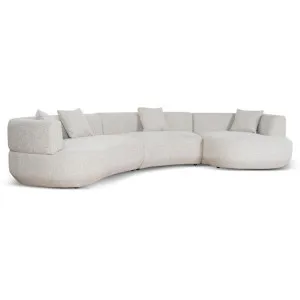 Roly Modular Right Chaise Sofa - Coral Natural Linen by Interior Secrets - AfterPay Available by Interior Secrets, a Sofas for sale on Style Sourcebook