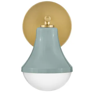 Hinkley Haddie Wall Light by Lark Pastel Light Green by Hinkley, a Outdoor Lighting for sale on Style Sourcebook