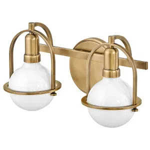 Hinkley Somerset Vanity Light Heritage Brass by Hinkley, a Outdoor Lighting for sale on Style Sourcebook