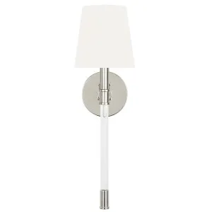 Chapman & Myers Hanover Wall Sconce by Visual Comfort Studio Polished Nickel by Visual Comfort & Co - Studio, a Outdoor Lighting for sale on Style Sourcebook