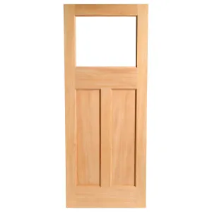 Edwardian Internal 82cm Door 1 Glass Panel, Raw by null, a Internal Doors for sale on Style Sourcebook