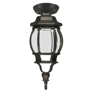 Flinders Small Outdoor Under Eave Antique Bronze by null, a Outdoor Lighting for sale on Style Sourcebook