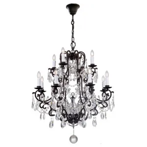 Salzburg 12Lt Pendant Light, Bronze by null, a Chandeliers for sale on Style Sourcebook