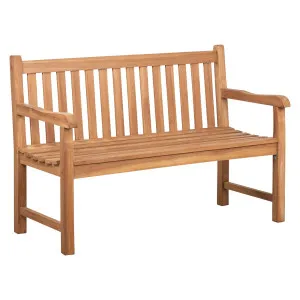 Binta 130cm Teak Bench, Natural Sanded by null, a Benches for sale on Style Sourcebook
