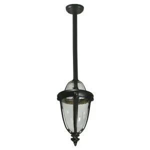 Mayfair Exterior Rod Pendant Light, Antique Bronze by null, a Outdoor Lighting for sale on Style Sourcebook