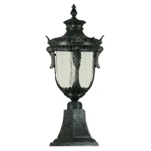 Wellington Exterior Pillar Mount Medium by null, a Outdoor Lighting for sale on Style Sourcebook