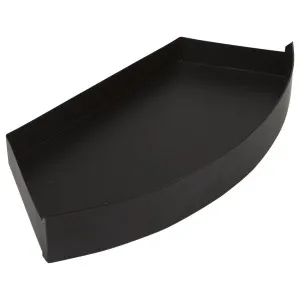 Lux Curved Shallow Ash Pan, Black by null, a Fireplaces & Accessories for sale on Style Sourcebook