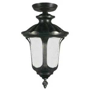Med Waterford Exterior Under Eave Light, Antique Black by null, a Outdoor Lighting for sale on Style Sourcebook