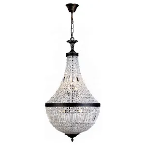 Large Marseilles 8Lt Basket Pendant, Bronze by null, a Chandeliers for sale on Style Sourcebook