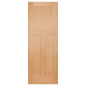 Edwardian 72cm Internal 3 Panel Door, Raw by null, a Internal Doors for sale on Style Sourcebook