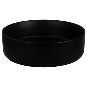 Zane Round 40.5cm Basin, Matte Black by null, a Basins for sale on Style Sourcebook