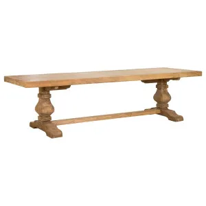Paxton Pompadour Elm 300cm Dining Table Natural Raw by null, a Dining Tables for sale on Style Sourcebook
