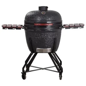 Kamado Devil 26&quot; Grey Ceramic BBQ by null, a BBQs for sale on Style Sourcebook